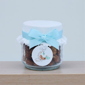 Set of 20 Baby boy personalized caram...