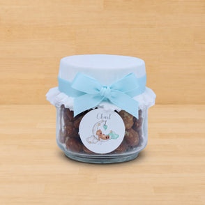 Set of 20 Baby boy personalized caram...