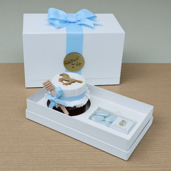 Set of 20 boxes acrylic name personalized honey jar & chocolate hard box