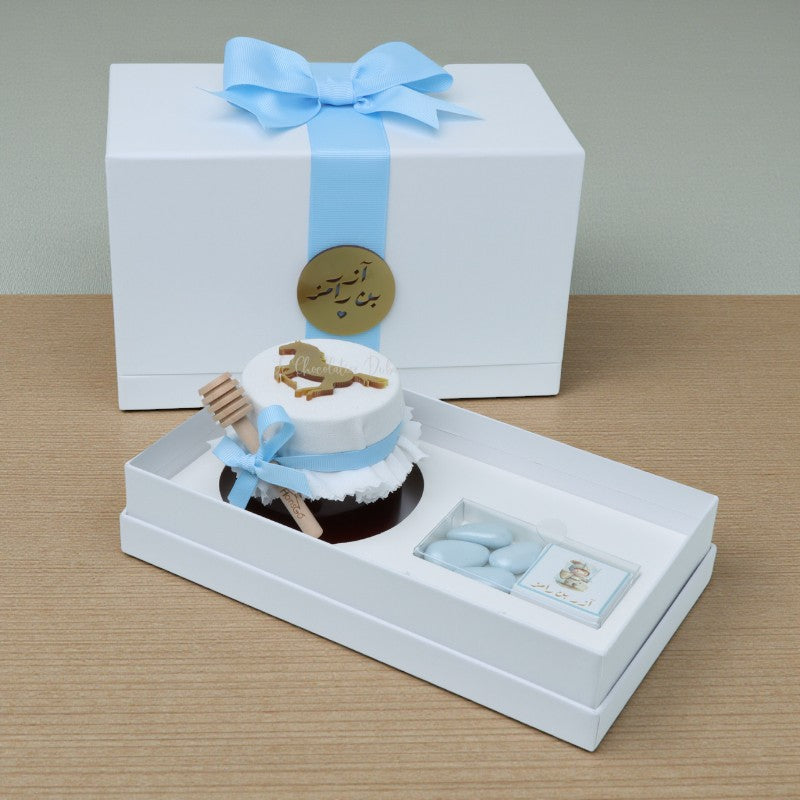 Set of 20 boxes acrylic name personalized honey jar & chocolate hard box