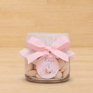 Set of 20 Personalized Sleeping Bear theme almond dragees jar