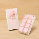 Set of 6 Baby Girl Crochet Bootie decorated Premium Chocolate 8p box Giveaway