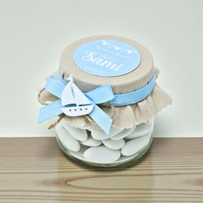 Set of 20 jars nautical theme acrylic...