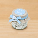 Set of 20 jars nautical theme acrylic decorated almond dragees jar