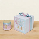 Set of 20 Baby twin air balloon theme candle hard box