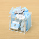 Set of 20 Baby acrylic elephant decorated chocolate acrylic box