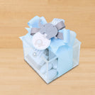 Set of 20 Baby acrylic elephant decorated chocolate acrylic box