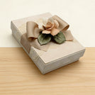 Set of 20 Ceramic flower decorated quran velvet box