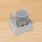 Set of 20 Baby boy teddy bear theme personalized mug hard box