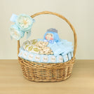 Baby boy prince decorated chocolate medium basket