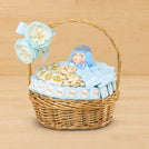 Baby boy prince decorated chocolate medium basket