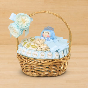 Baby boy prince decorated chocolate m...