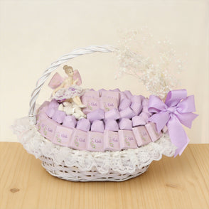 Baby girl ballerina & flower decorate...