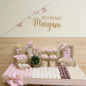 Baby crochet decorated and personaliz...