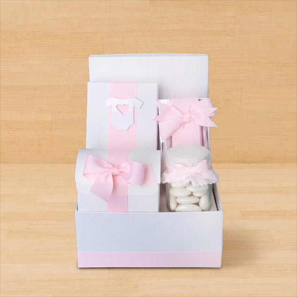 Baby girl chocolate & sweets medium hamper