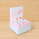 Baby girl acrylic gold star decorated chocolate small hamper