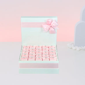 Baby girl acrylic star decorated choc...