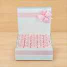 Baby girl acrylic star decorated chocolate large hamper