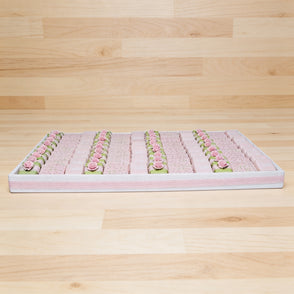 Baby girl personalized chocolate leat...