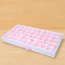 Luxury baby acrylic star decorated chocolate leather tray
