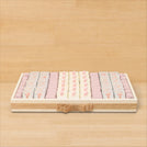 Baby customized teddy theme premium chocolate medium leather tray