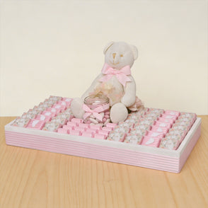 Baby girl personalized & decorated ch...
