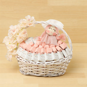 Baby girl personalized chocolate medi...