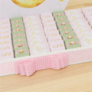 Baby girl personalized stars moon designed chocolate leather tray