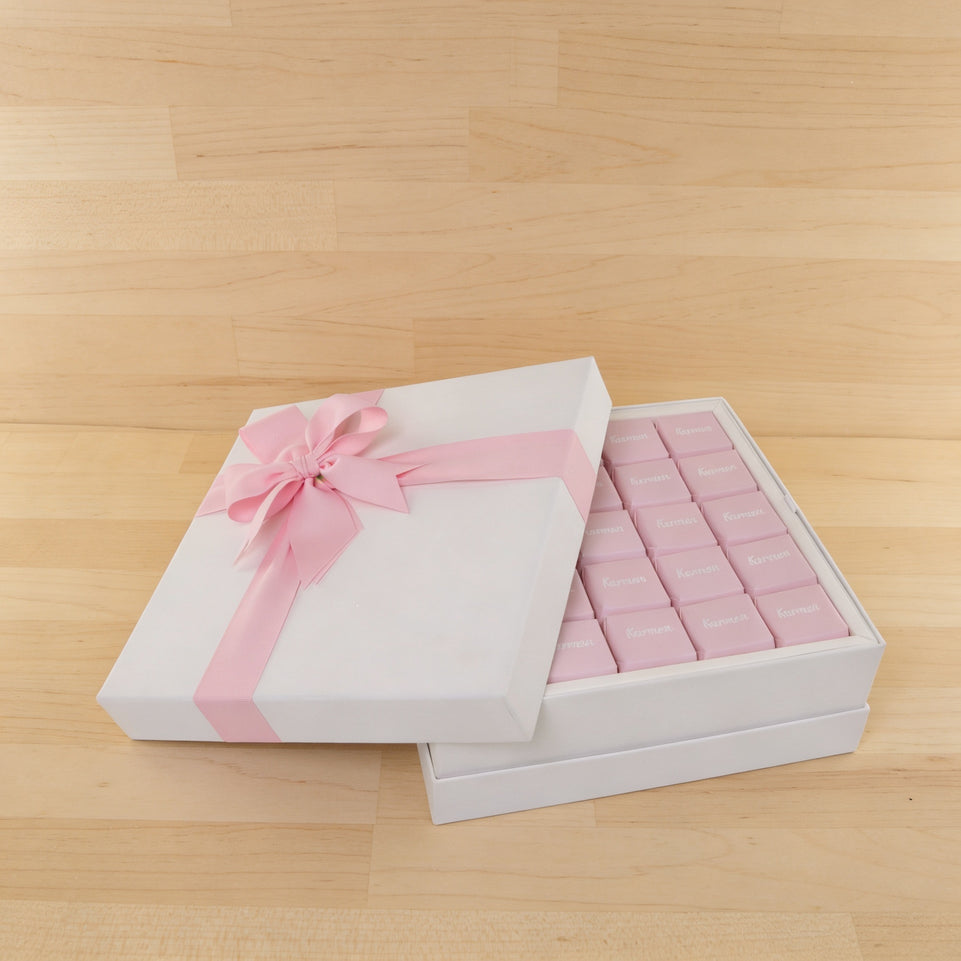 Baby girl personalized designed chocolate hard box