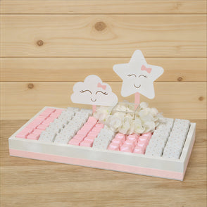 Baby girl star cloud toy decorated ch...