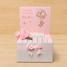 Baby girl teddy designed premium chocolate extra large hamper