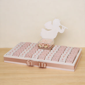 Baby girl angle theme designed premiu...