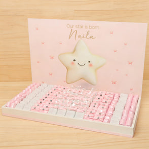 Baby Girl personalized star theme cho...