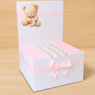 Baby girl teddy designed premium chocolate extra large hamper