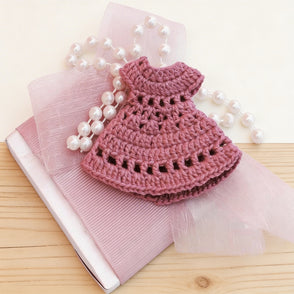 Set of 20 Baby crochet dress decorate...