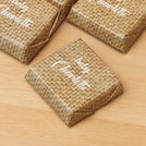 Rustic personalized chocolate