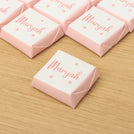 Baby girl star design personalized chocolate