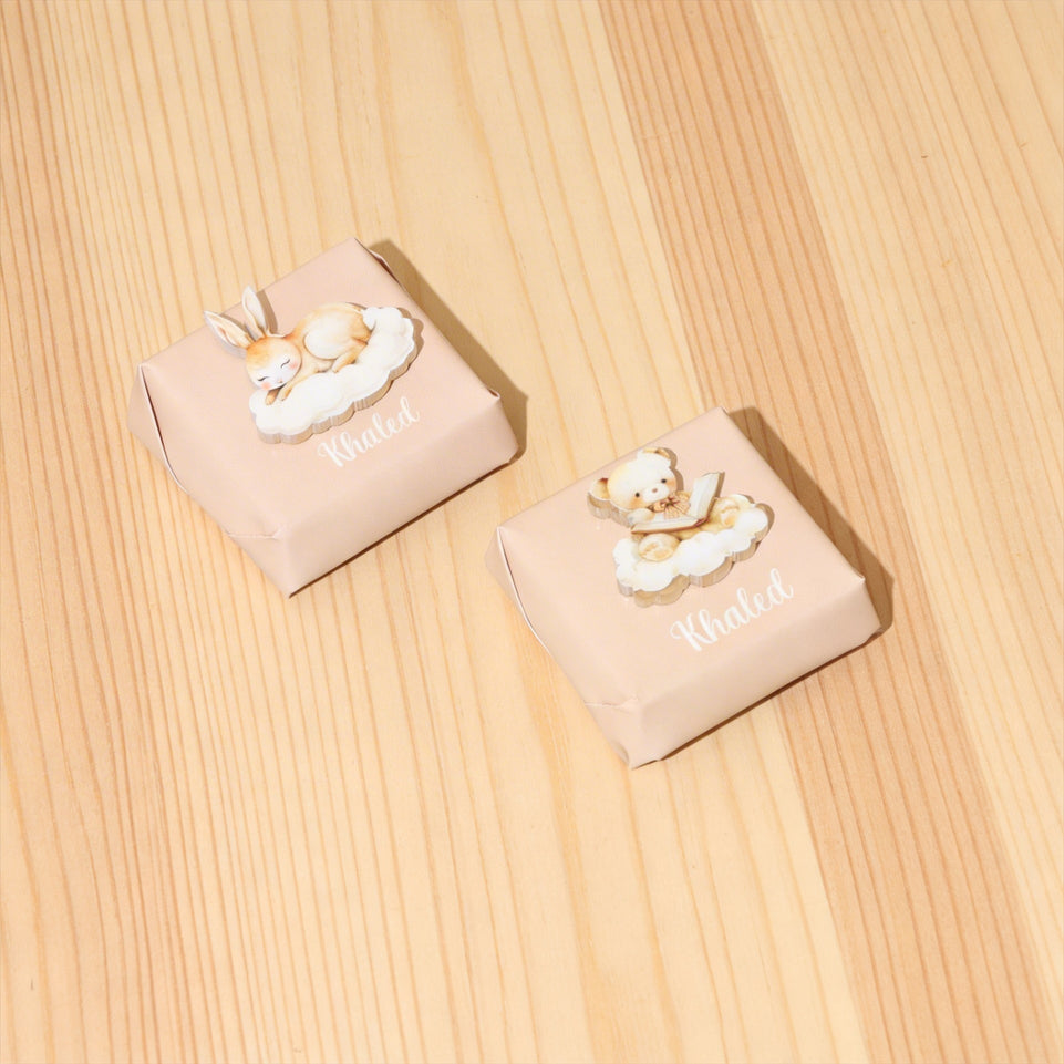 Baby Girl Acrylic Decorated Chocolate