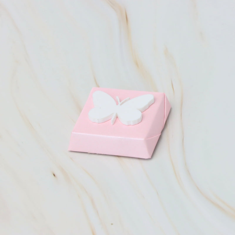 Butterfly acrylic decorated premium chocolate