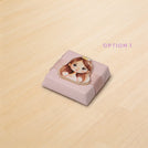 Baby girl princes acrylic decorated premium chocolate