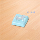 Baby carousel acrylic decorated premium chocolate