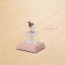 Baby ballerina acrylic decorated premium chocolate