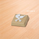 Baby acrylic stroller decorated premium chocolate