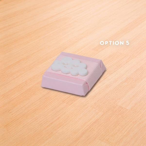 Baby acrylic cloud decorated premium chocolate