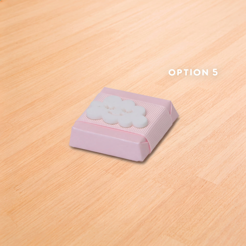 Baby acrylic cloud decorated premium chocolate