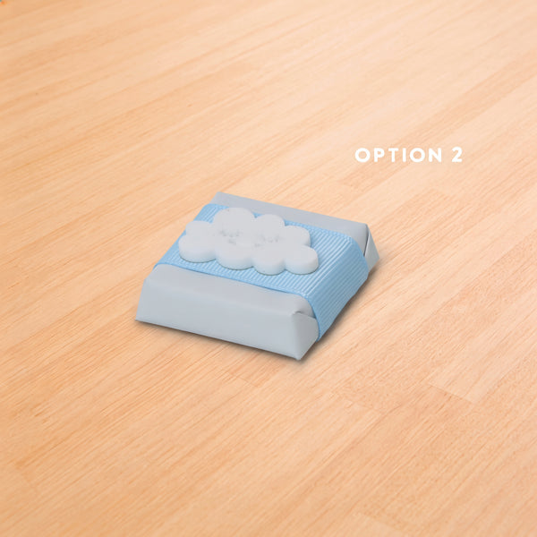 Baby acrylic cloud decorated premium chocolate