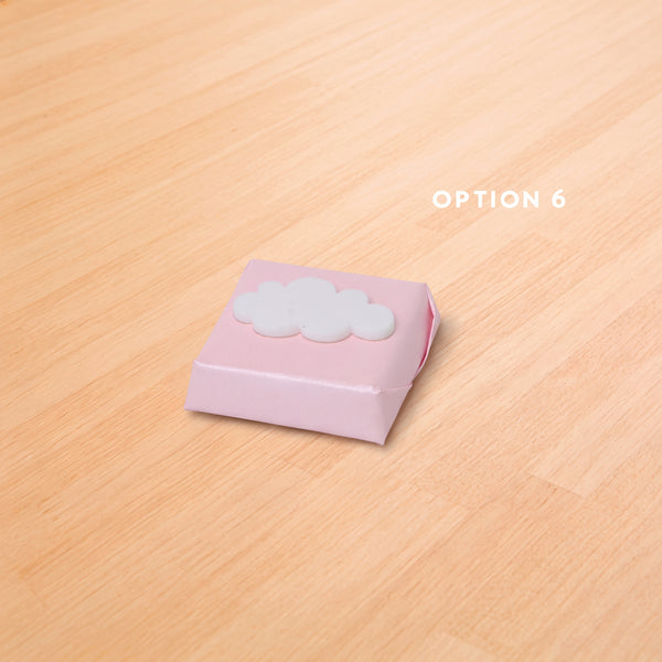 Baby acrylic cloud decorated premium chocolate