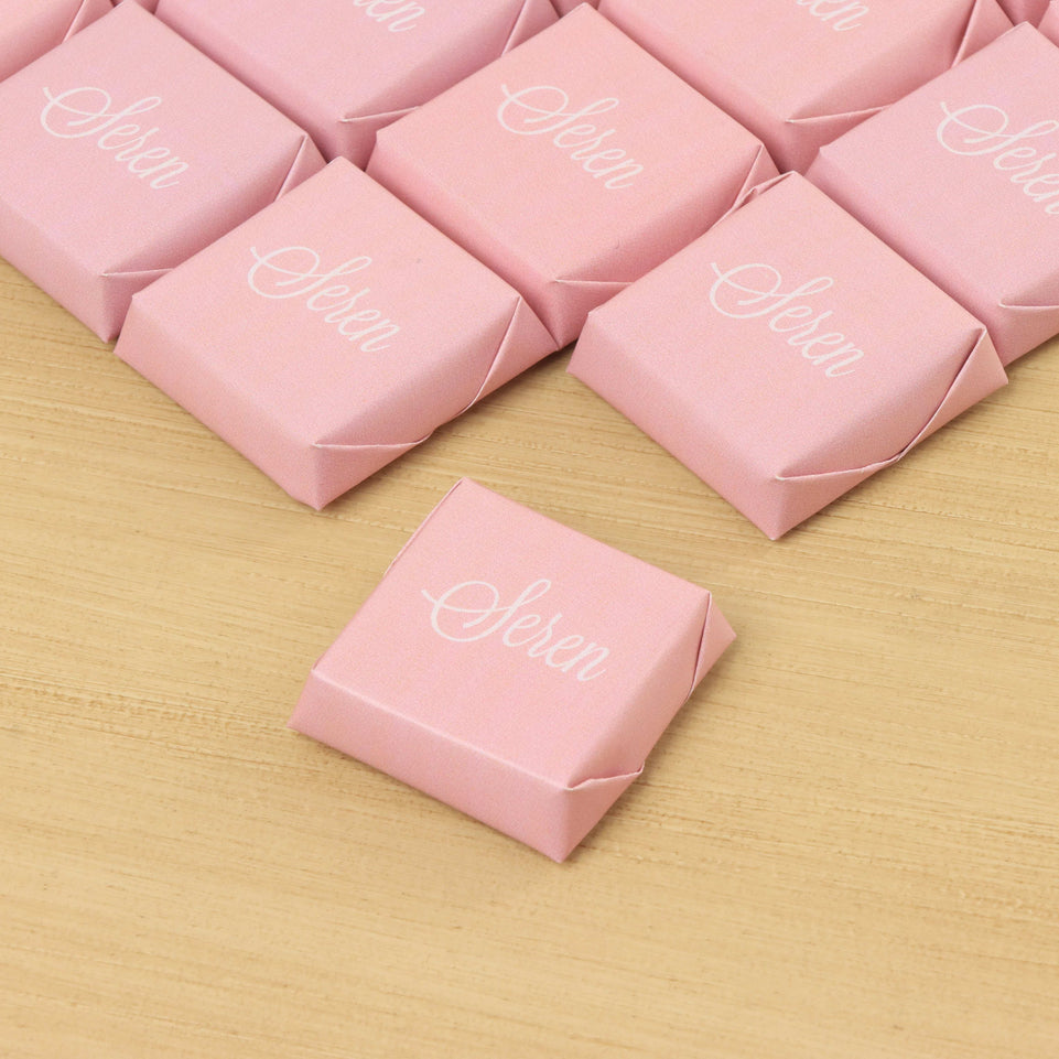 Baby girl personalized designed premium chocolate