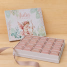 Baby girl personalized Angel designed chocolate hard box