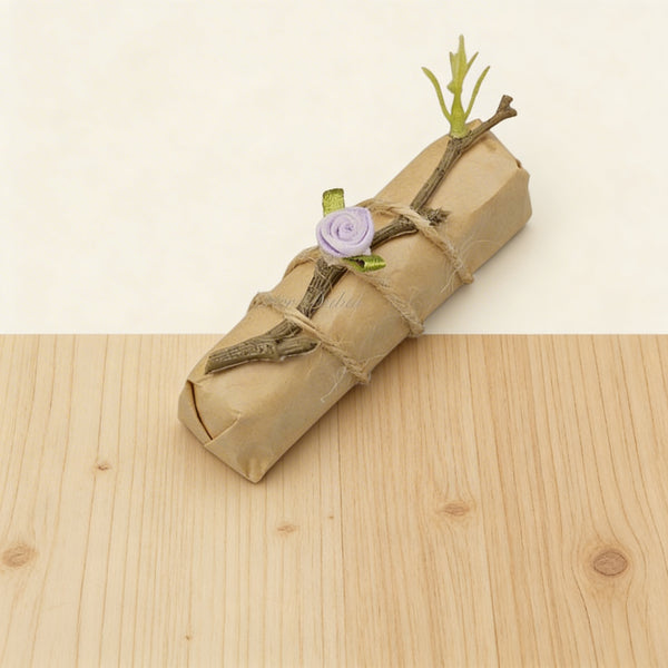 Set of 20 Flower & greenery decorated loose chocolate stick